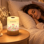 Personalised Birth Flower Dimmable Touch LED Night Light with Name and Remote Control Home Decor Birthday Gift for New Mum 3
