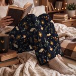 Personalized Bookish Girl Pattern Woman Pajama Pants with Name and Text Daily Wear Christmas Birthday Gift for Book Lover Girl 9
