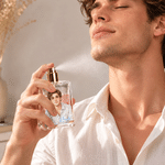 Personalised Watercolor Comic Style Photo Refillable Glass Perfume Bottle with Name Gift Exchange Birthday Christmas Gift for Women Man 6
