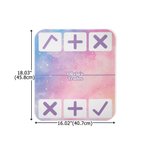 Personalised Gradient Galaxy Squishy Toy Fidget Trading Mat with Name Tabletop Game Accessory Christmas Birthday Gift for Kids Teenagers 7