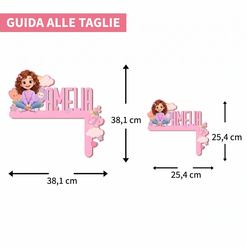 Appendiporta personalizzato, in legno con foto, personaggio cartone animato e nome - Regalo di compleanno per bambini e genitori 8
