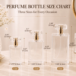 Personalised Watercolor Comic Style Photo Refillable Glass Perfume Bottle with Name Gift Exchange Birthday Christmas Gift for Women Man 7