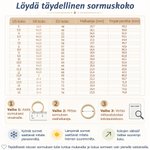 Yksilöity kaksisydäminen hopeasormus omilla nimillä kuukaudenkivillä kaunis koru vaimolle äidille romanttinen vuosipäivälahja 8