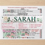 Personalized Birth Flower Butterfly Mahjong Line Reader with Name Mahjong Group Game Night Gift for Mahjong Lovers 4