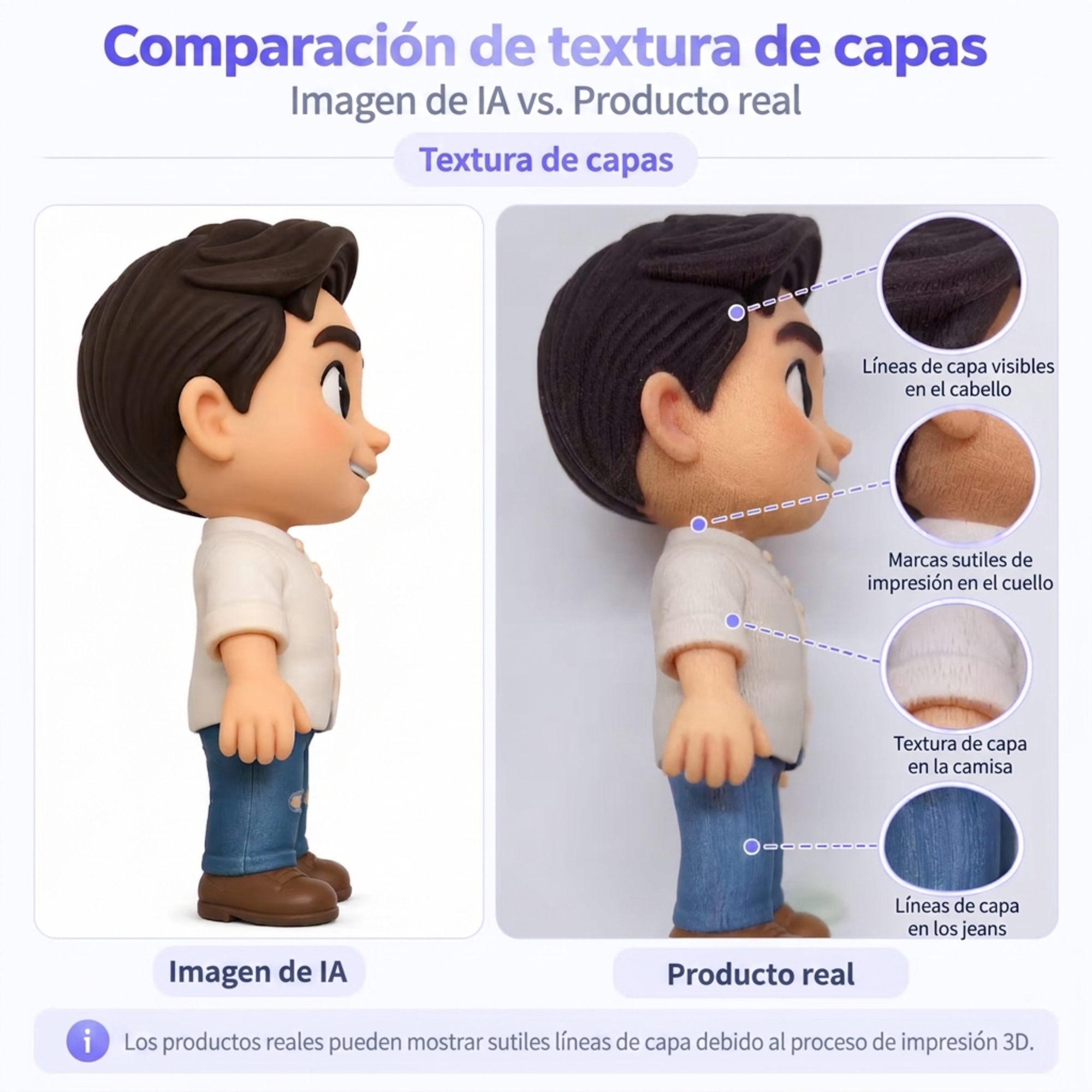 Comparaci&oacute;n de l&iacute;neas de capas