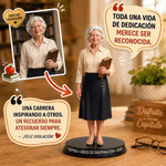 Figura 3D personalizada con foto de profesiones y nombre - Regalo de jubilación, agradecimiento y cumpleaños para profesores, militares o chefs 2