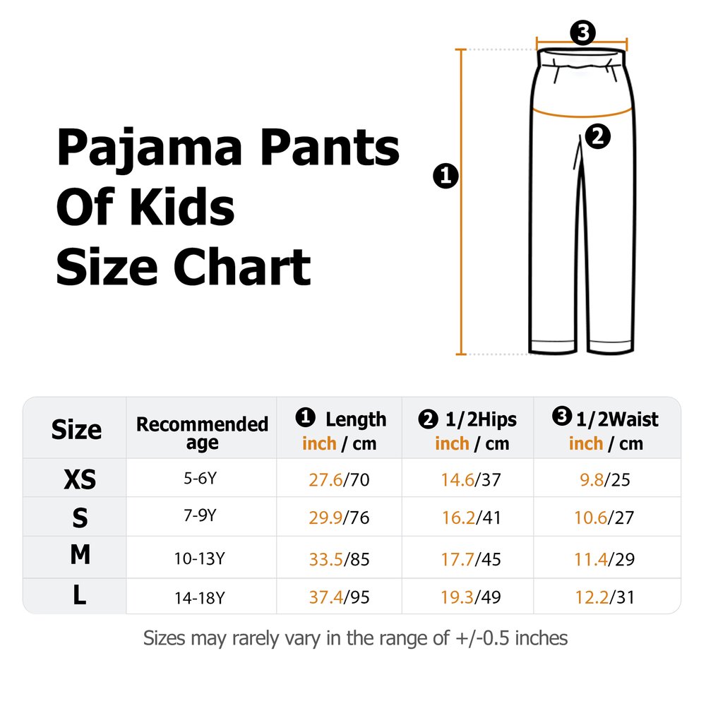 Personalised Cartoon Character Photo Word Cloud Soft Pyjama Bottoms with Name Daily Wear Christmas Gift for Kids Family Friends 8