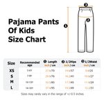 Personalised Cartoon Character Photo Word Cloud Soft Pyjama Bottoms with Name Daily Wear Christmas Gift for Kids Family Friends 8