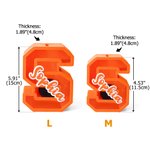 Personalized Creative 3D-Printed Initial Shape Piggy Bank Money Box with Name Christmas Birthday Gift for Kids 8