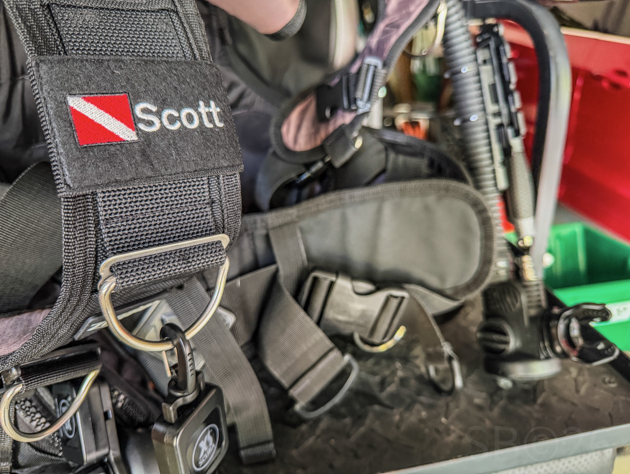 Avis etiquette plongee sous marine velcro